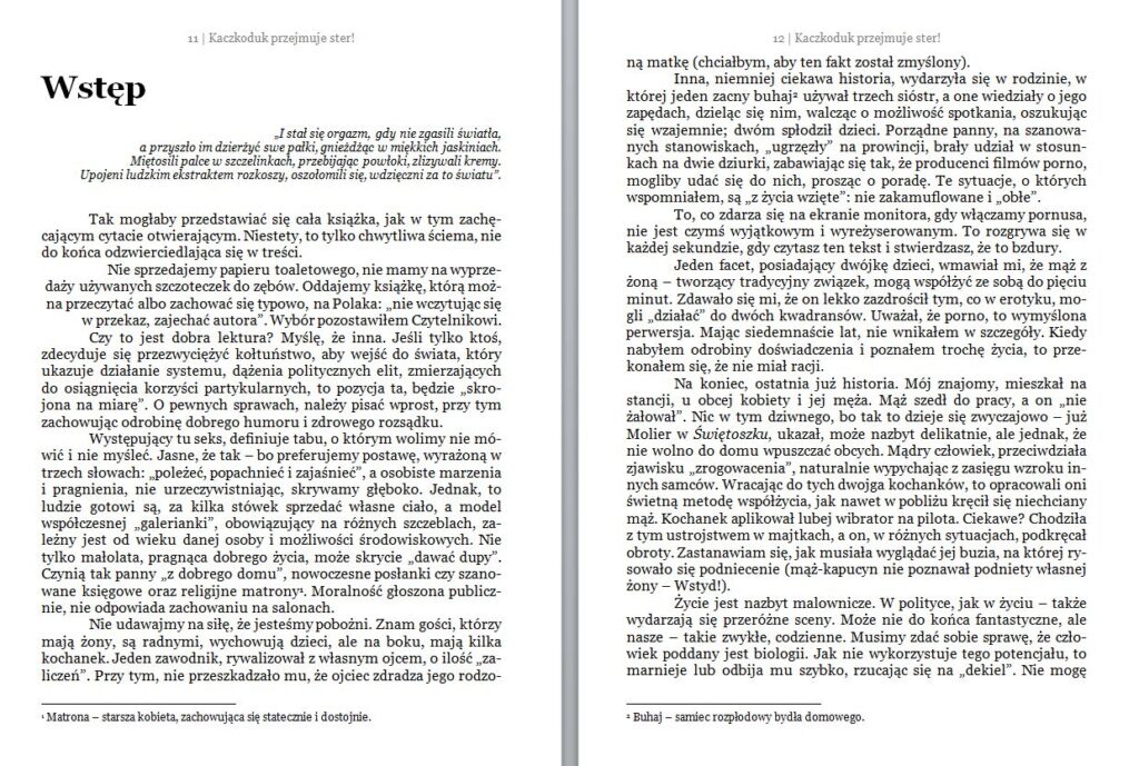 Wstęp do satyry Kaczkoduk przejmuje ster!