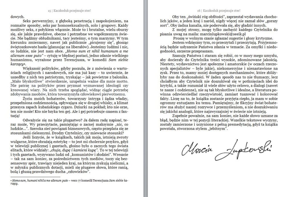 Wstęp do satyry Kaczkoduk przejmuje ster!